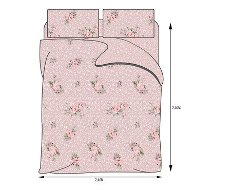 Jogo de Lençol Perla Realce Premium - Queen Size | Westwing