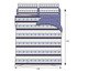 Jogo de Lençol Caleb Realce Premium - Queen Size, blue | WestwingNow