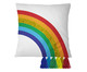 Almofada com Boucle Design Pop Rainbow Colorido, Colorido | WestwingNow