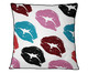 Almofada com Boucle Design Pop Kissing Colorido, Colorido | WestwingNow
