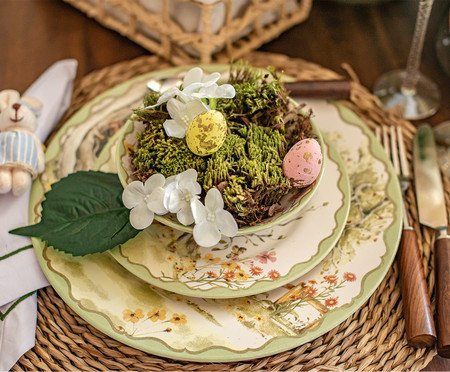 Jogo de Pratos para Sobremesas Magic Easter | Westwing