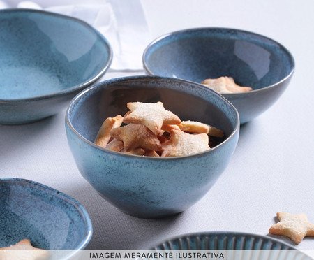 Jogo de Bowls Orgânico Breeze Azul Claro | Westwing