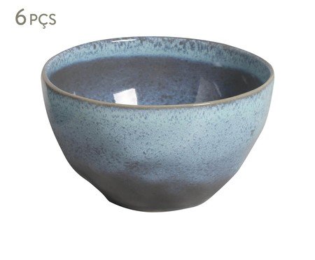 Jogo de Bowls Orgânico Breeze Azul Claro | Westwing