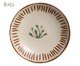 Jogo de Pratos Fundo Coup Stoneware Magari Floral, Cinza | WestwingNow