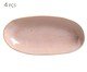 Jogo de Travessas Oval Funda Orgânico Litchi Rosa, Rosa | WestwingNow