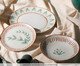 Jogo de Pratos Raso Coup Stoneware Magari Floral, Bege | WestwingNow