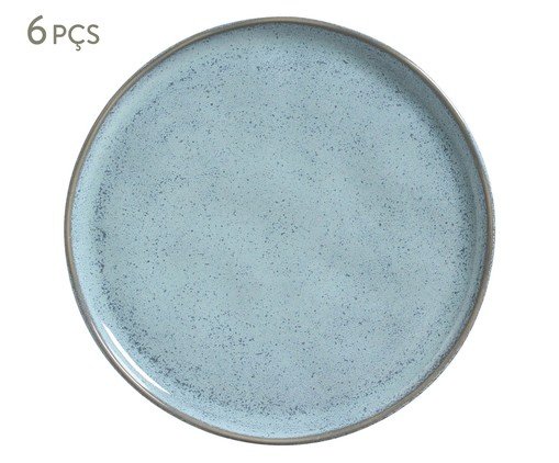 Jogo de Pratos Raso Bio Breeze Azul Claro, Azul | WestwingNow