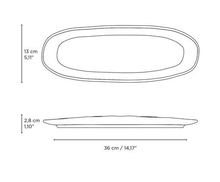 Jogo de Travessas Oval Rasa Orgânico Pistache Verde Menta | Westwing