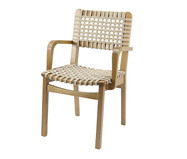 Cadeira Com Braço Paixões - Amêndoa | WestwingNow