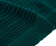 Jogo de Toalhas Jacquard com Franjas Lines Verde Escuro, Verde Escuro | WestwingNow