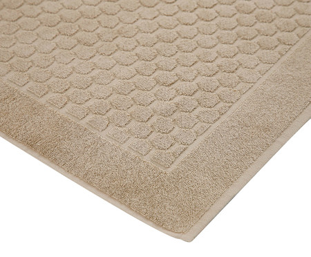 Toalha para Piso Jacquard Honeycomb  Bege | WestwingNow