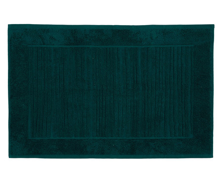 Toalha para Piso Jacquard Lines  Verde Escuro | WestwingNow