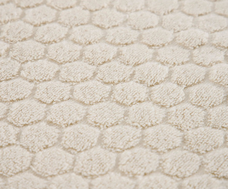 Toalha para Banho Jacquard Honeycomb Air Cotton Off-White | WestwingNow