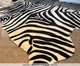 Tapete Animal Print Zebra - Preto, Preto | WestwingNow