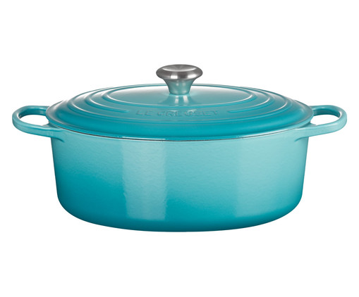 Panela Oval Signature Azul Caribe, Azul Caribe | WestwingNow