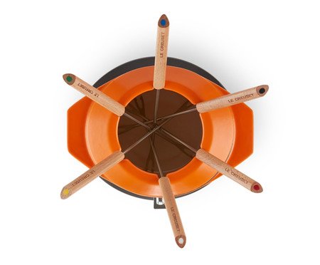 Aparelho de Fondue Gourmand Laranja | Westwing