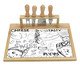 Jogo para Queijo e Bambu Tonya, Colorido | WestwingNow