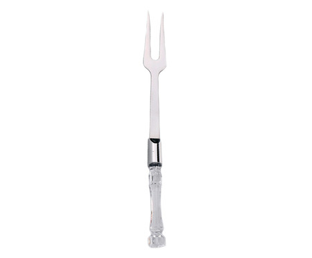 Garfo para Churrasco Inox Bambu