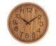 Relógio de Parede Wood Marrom, Marrom | WestwingNow