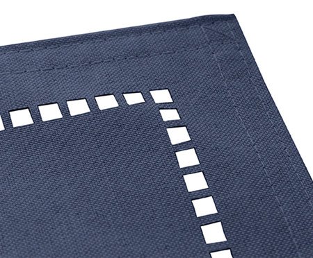 Lugar Americano em Linho Lévis Azul | Westwing