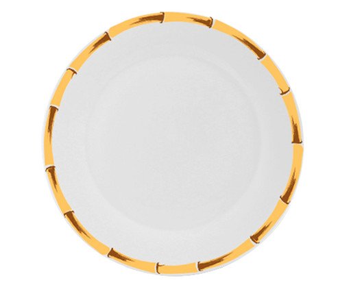 Prato Raso em Porcelana Hep, Colorido | WestwingNow