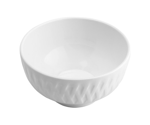 Bowl em Porcelana Balloon Branco, Branco | WestwingNow