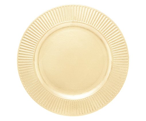 Sousplat Primer Dourado, Dourado | WestwingNow