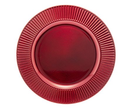 Sousplat Primer Vermelho | Westwing