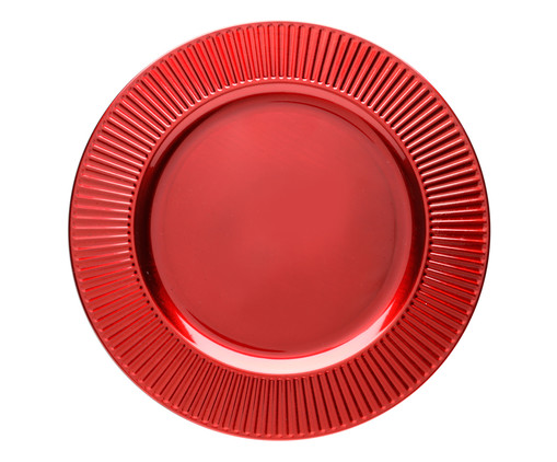 Sousplat Primer Vermelho, Vermelho | WestwingNow