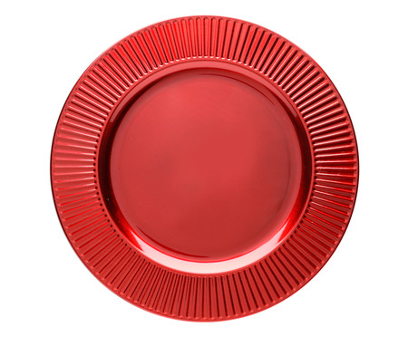 Sousplat Primer Vermelho | Westwing