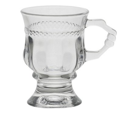 Taça para Cappuccino em Cristal Diamante