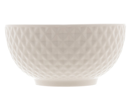 Bowl em Porcelana Diamond Branco | Westwing