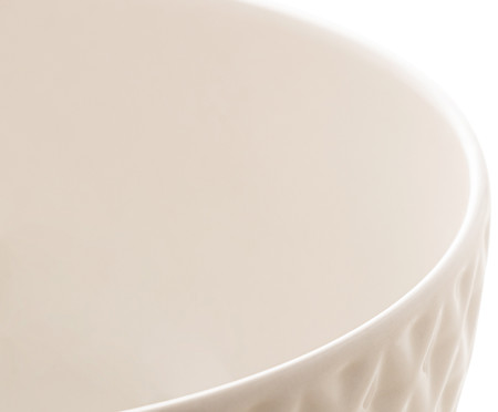 Bowl em Porcelana Diamond Branco | Westwing