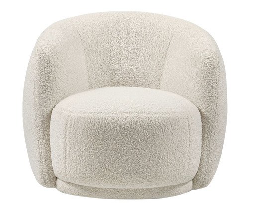 Poltrona Moon Off-White, Off White | WestwingNow