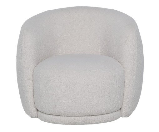 Poltrona Moon Off-White, Off White | WestwingNow