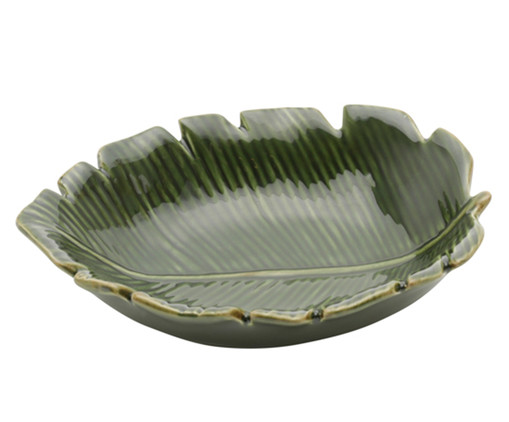 Prato Decorativo Banana Leaf Botanical Verde, Colorido | WestwingNow