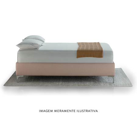 Cama Trento Bouclê Rose | Westwing