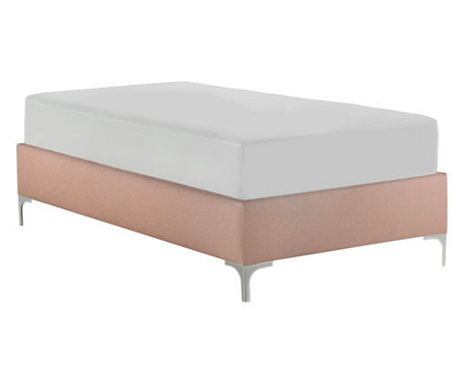 Cama Trento Bouclê Rose, Rose | WestwingNow