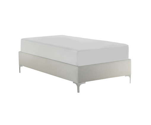 Cama Trento Bouclê Off-White, Off-White | WestwingNow