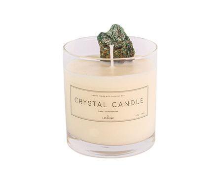 Vela Crystal Candle - Fuchsita