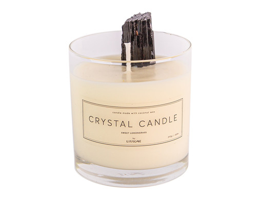 Vela Crystal Candle Single - Single Pirita, Branca | WestwingNow