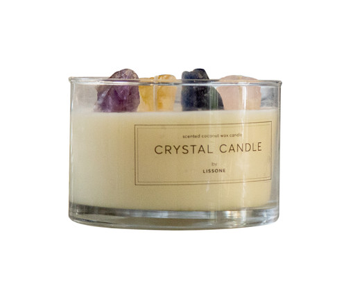 Vela Crystal Candle, Branco | WestwingNow