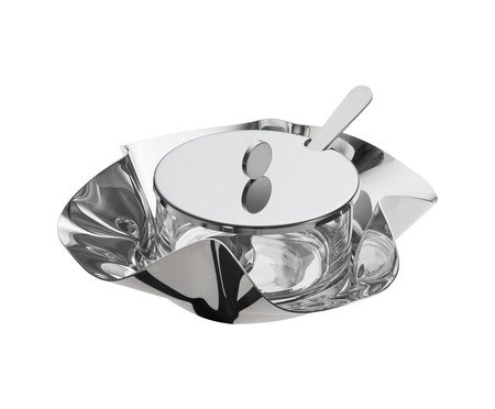 Queijeira Fiori com Colher em Inox