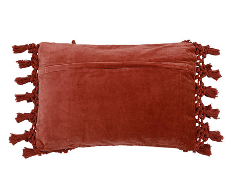 Capa De Almofada em Veludo Sandur - Vermelho | WestwingNow