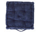 Almofada em Veludo Makura - Azul Escuro, Azul Escuro | WestwingNow