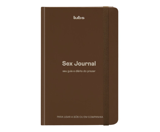 Sex Journal - 160 Páginas, Marrom | WestwingNow