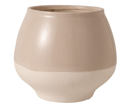 Vaso em Cerâmica Amaro - Cinza, Cinza | WestwingNow