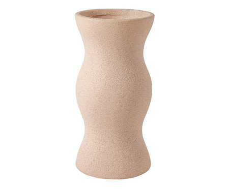 Vaso em Cerâmica Voltolini - Bege