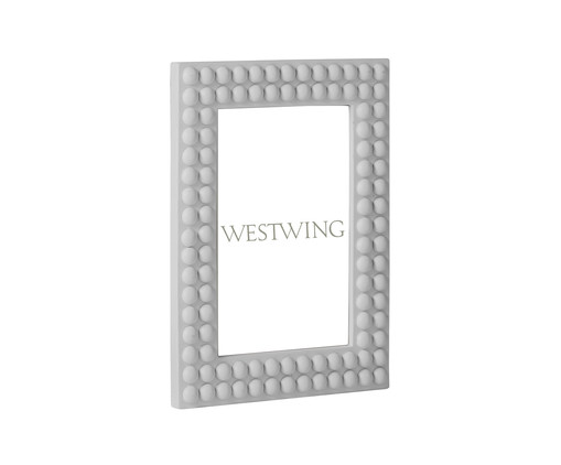 Porta-Retrato Maine - Branco, Branco | WestwingNow