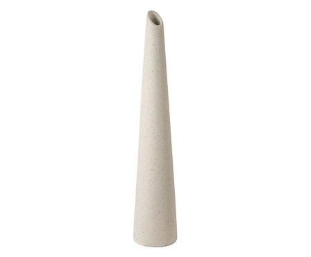 Vaso em Cerâmica Bastet III - Off White